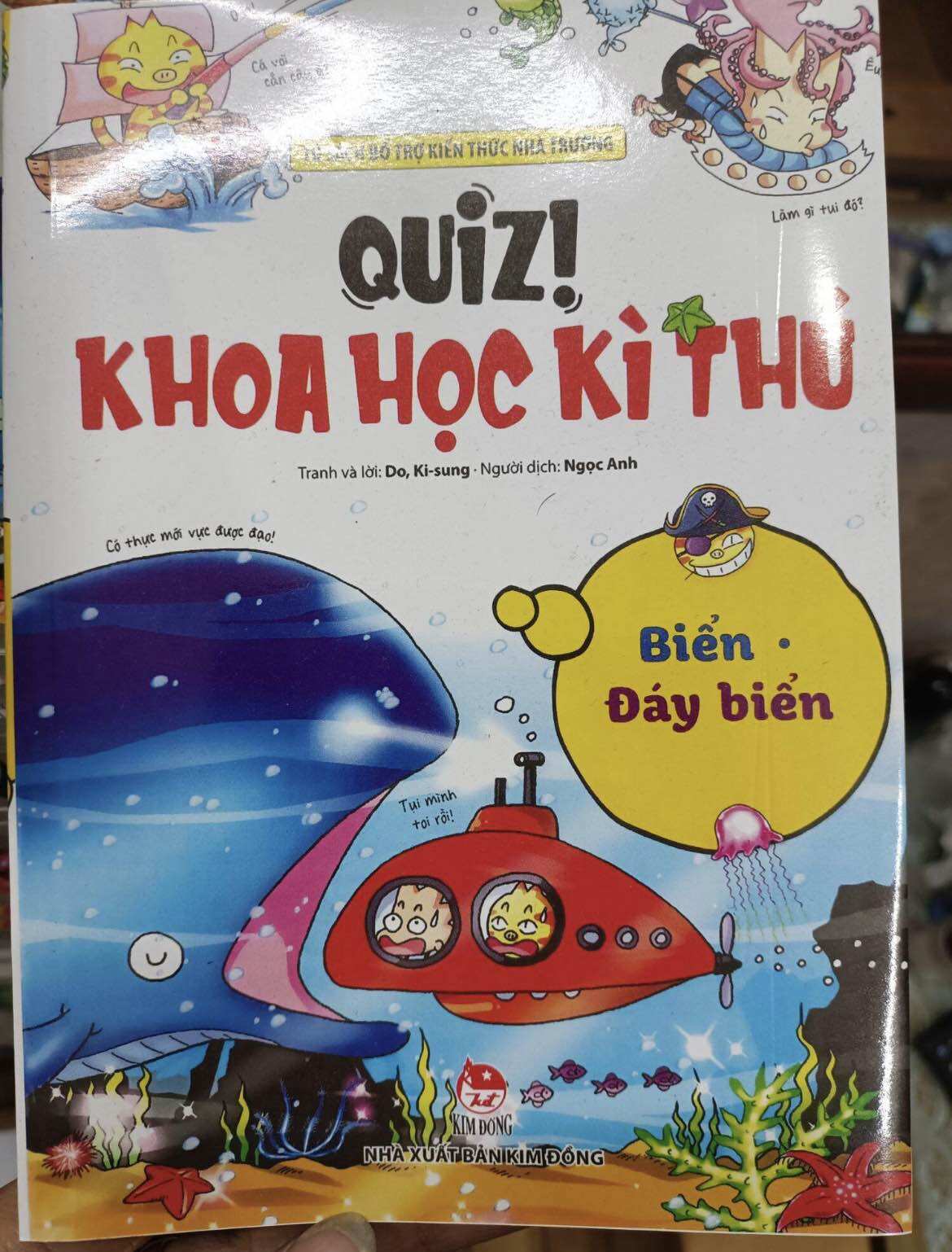 Cambo 6 cuốn Quiz! khoa học kì thú