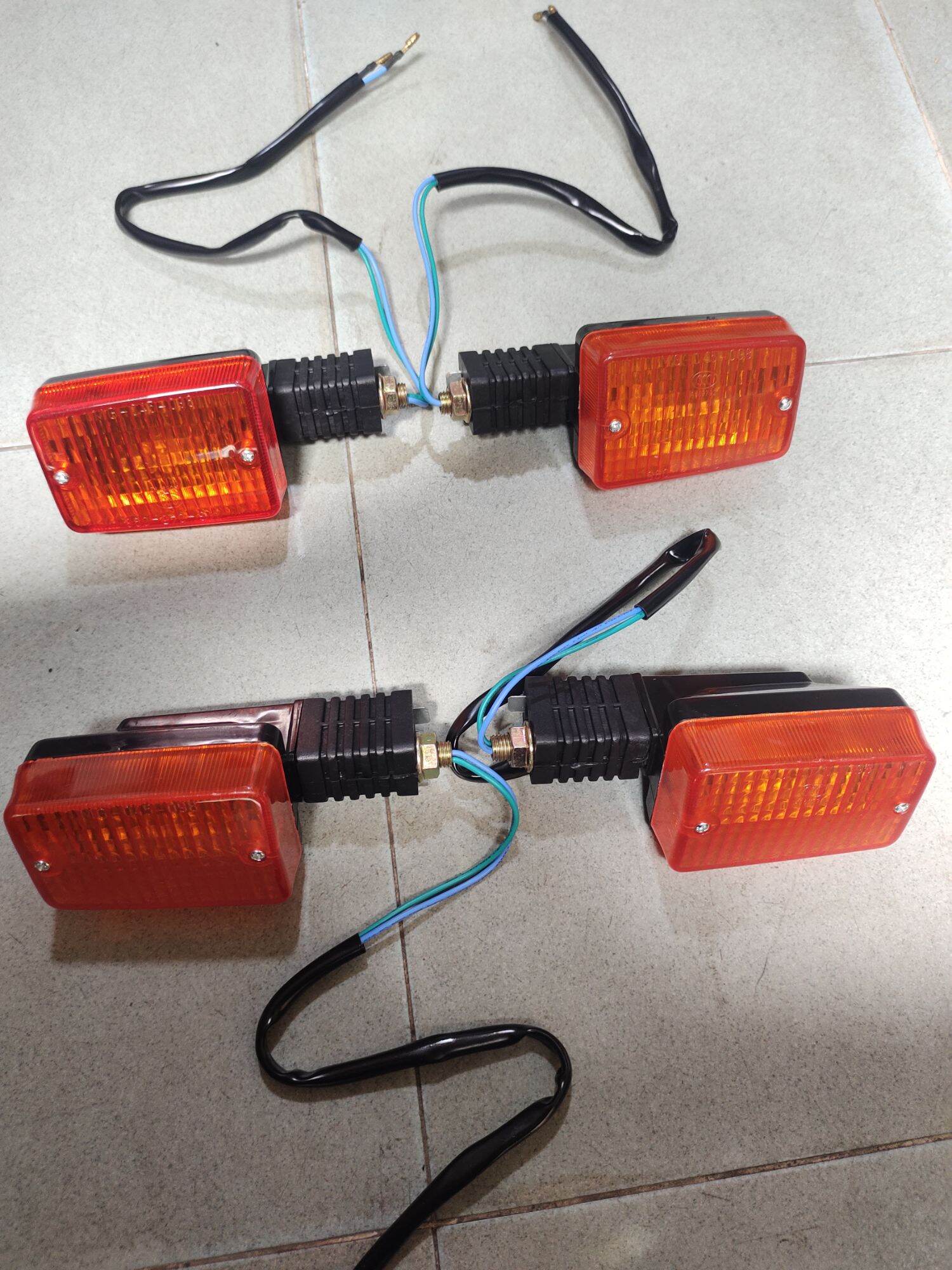 Bộ xinhan trước và sau honda win 100cc