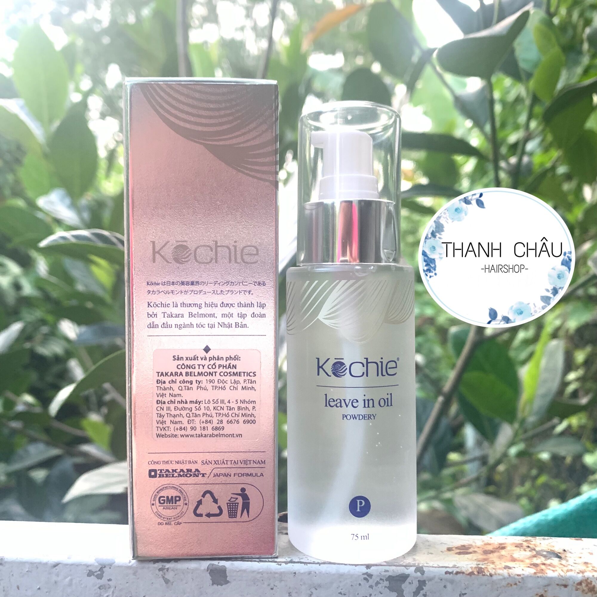 (MẪU MỚI)Tinh dầu dưỡng tóc Kochie Leave in Oil 75ml