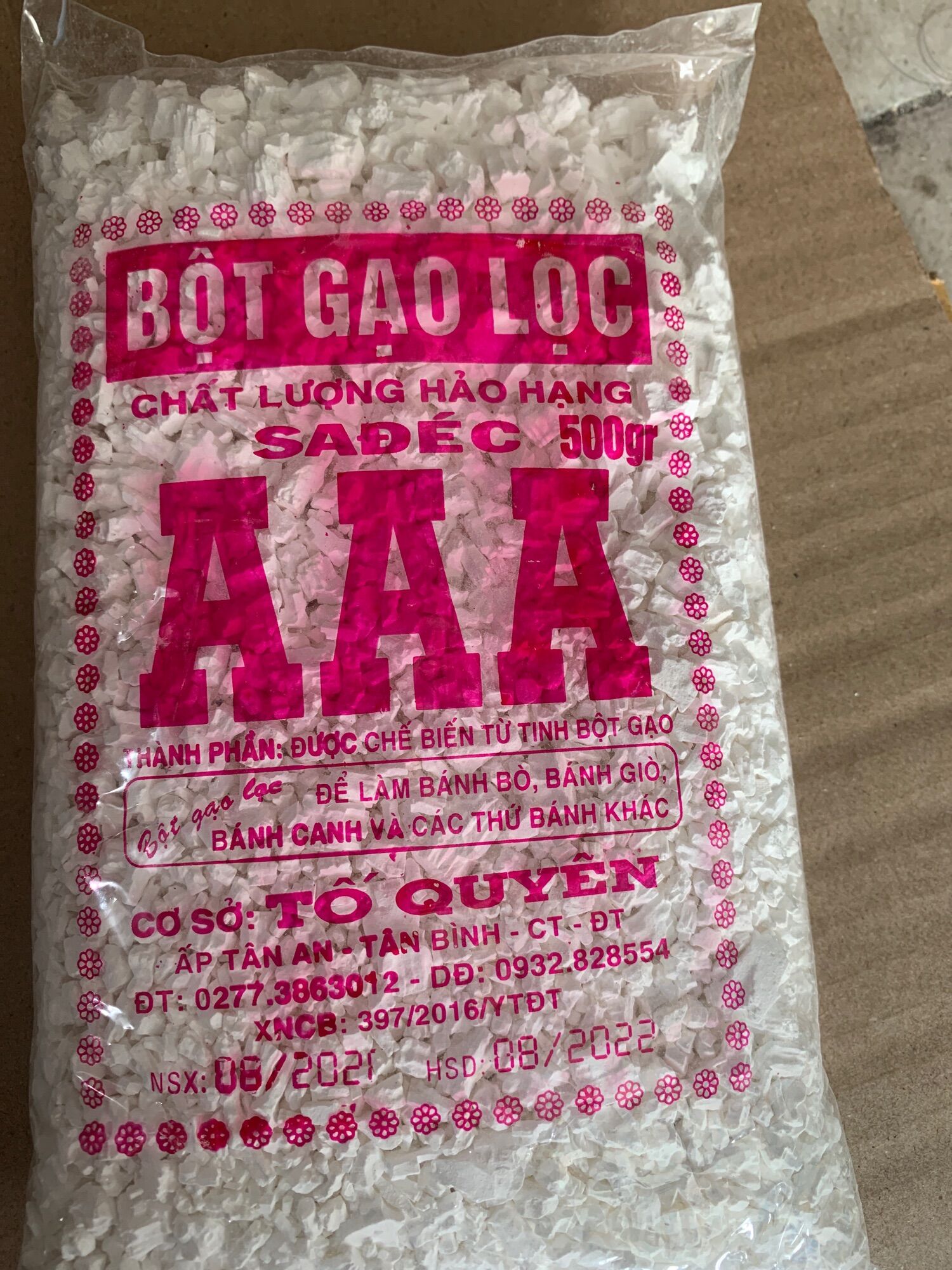 Bột gạo lọc Aaa