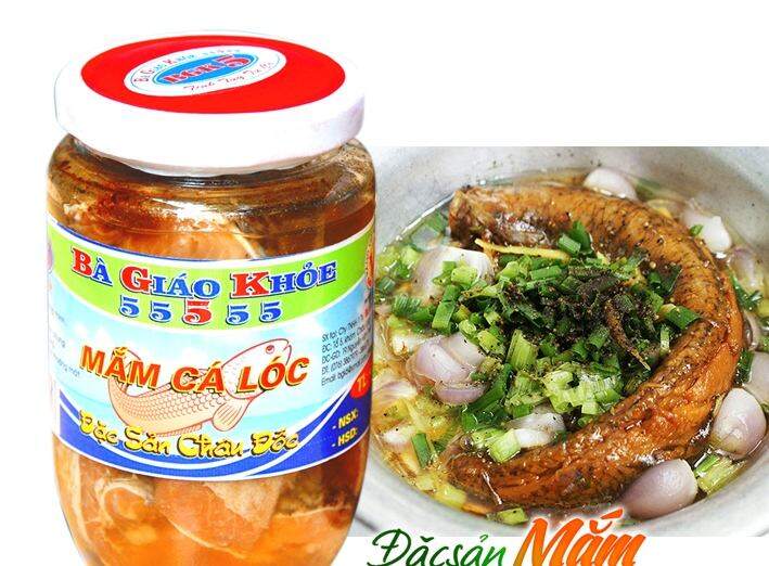 Mắm cá lốc châu đốc