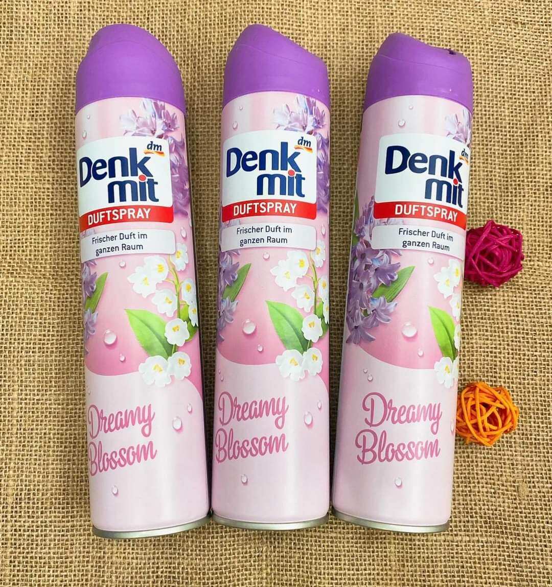 Xịt thơm phòng Denkmit hương hoa