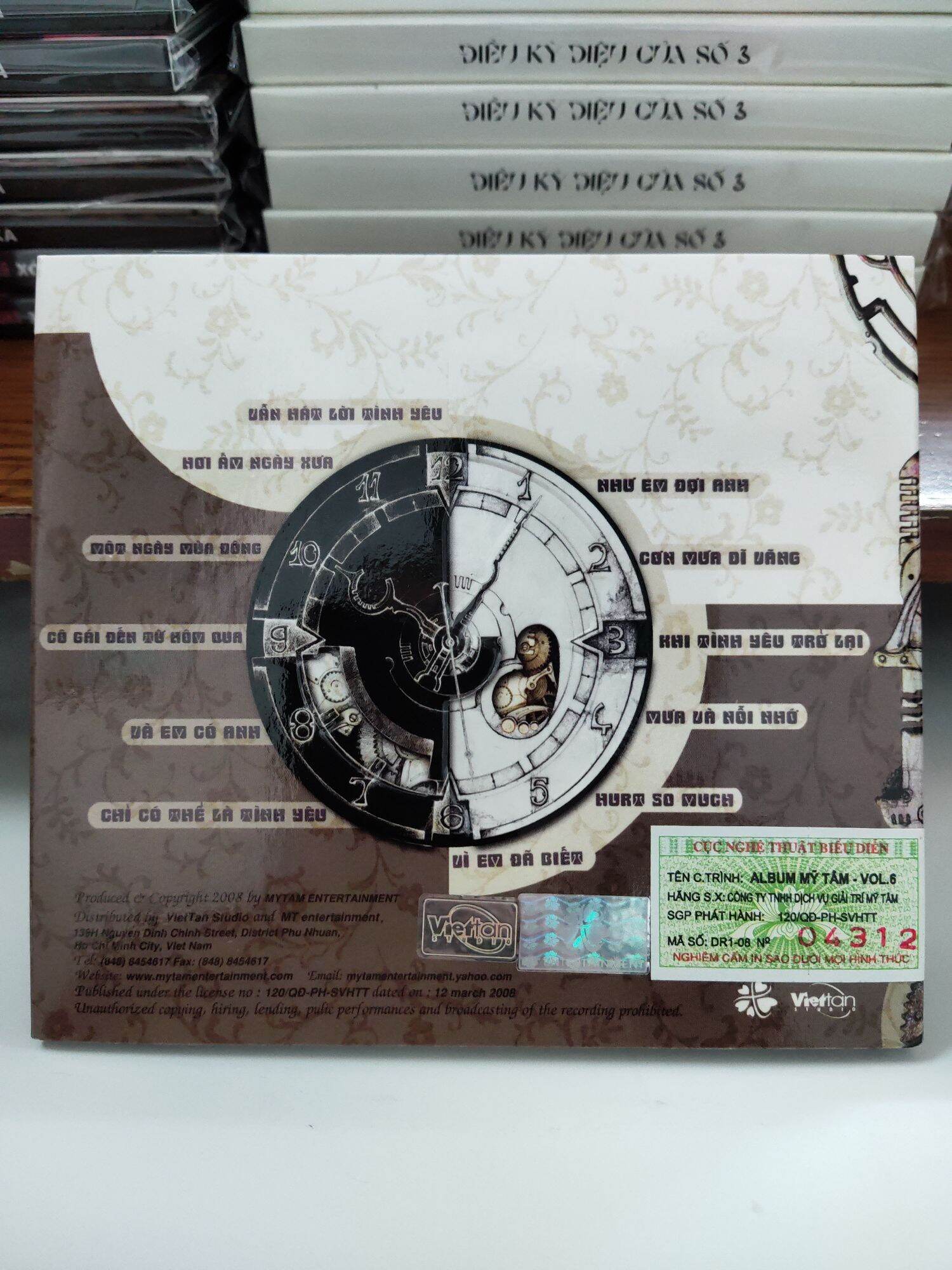 CD Mỹ Tâm vol 6 💿 Trở lại