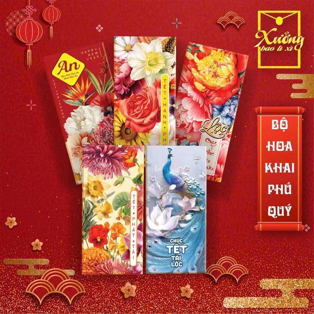 combo 50 bao lì xì tết ( ngẩu nhiên)