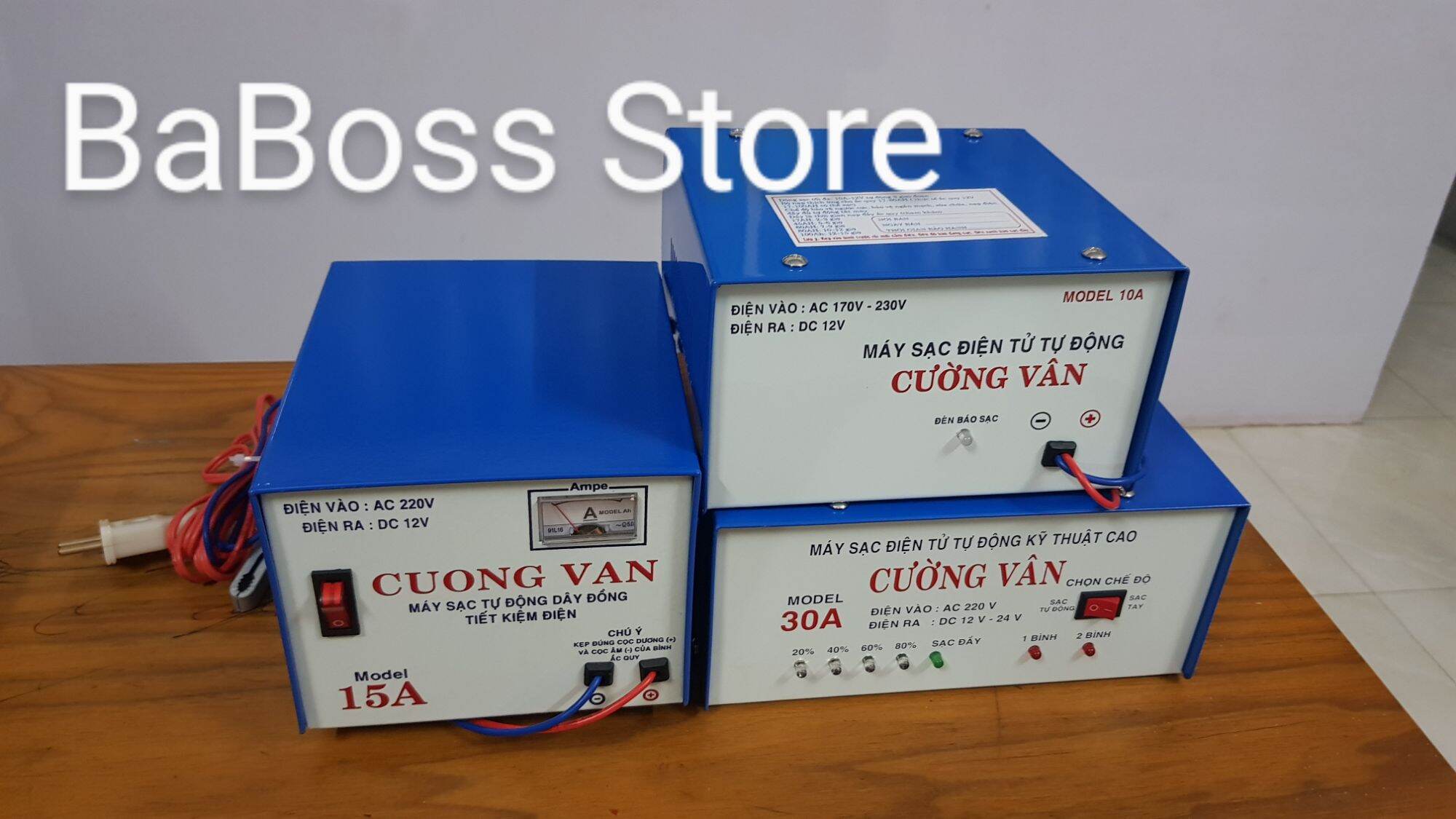Máy sạc bình ắc quy khô và nước, ắc quy ô tô, xe máy, ắc quy gia đình