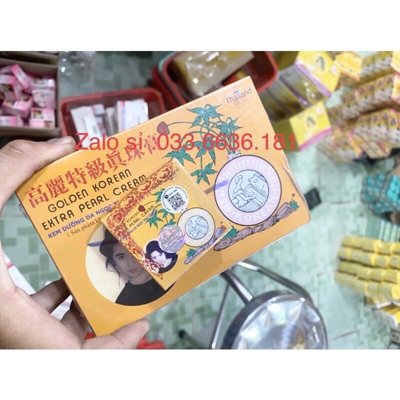 Kem sâm vàng xịn hàng chuẩn Thái Lan