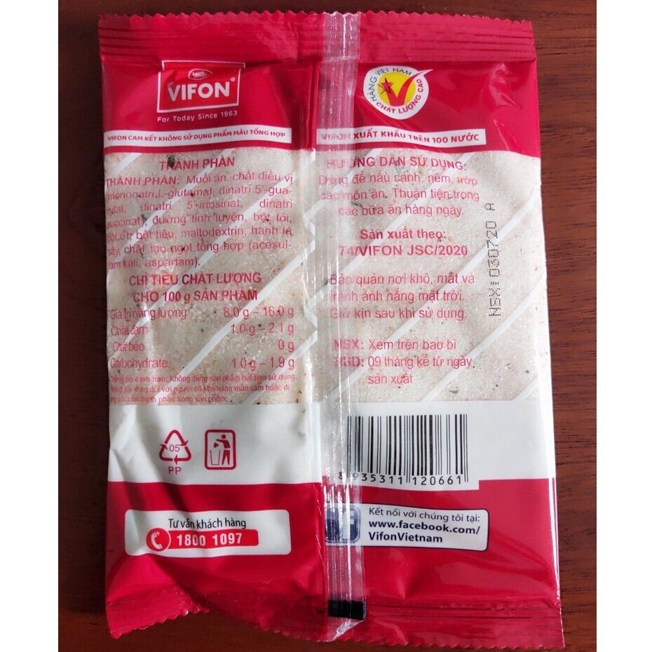 Set 10 Muối Canh Vifon ( gói 200 grm)