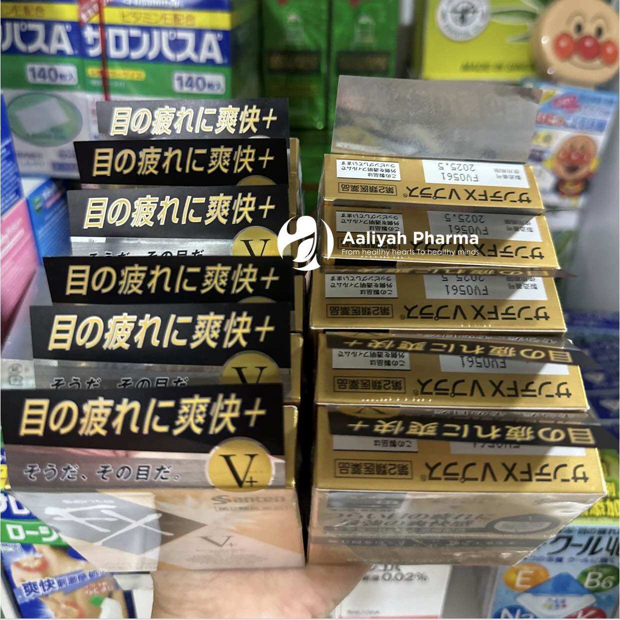 Nước nhỏ mắt Santen FX Nhật Bản 🇯🇵 12ml (màu gold)