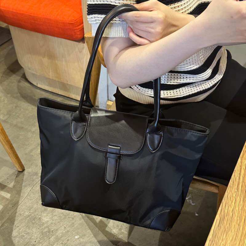 Ameri あめり Tote Bag - Tote Vải Dù Phối Da Ameri ( Ouithebrand )