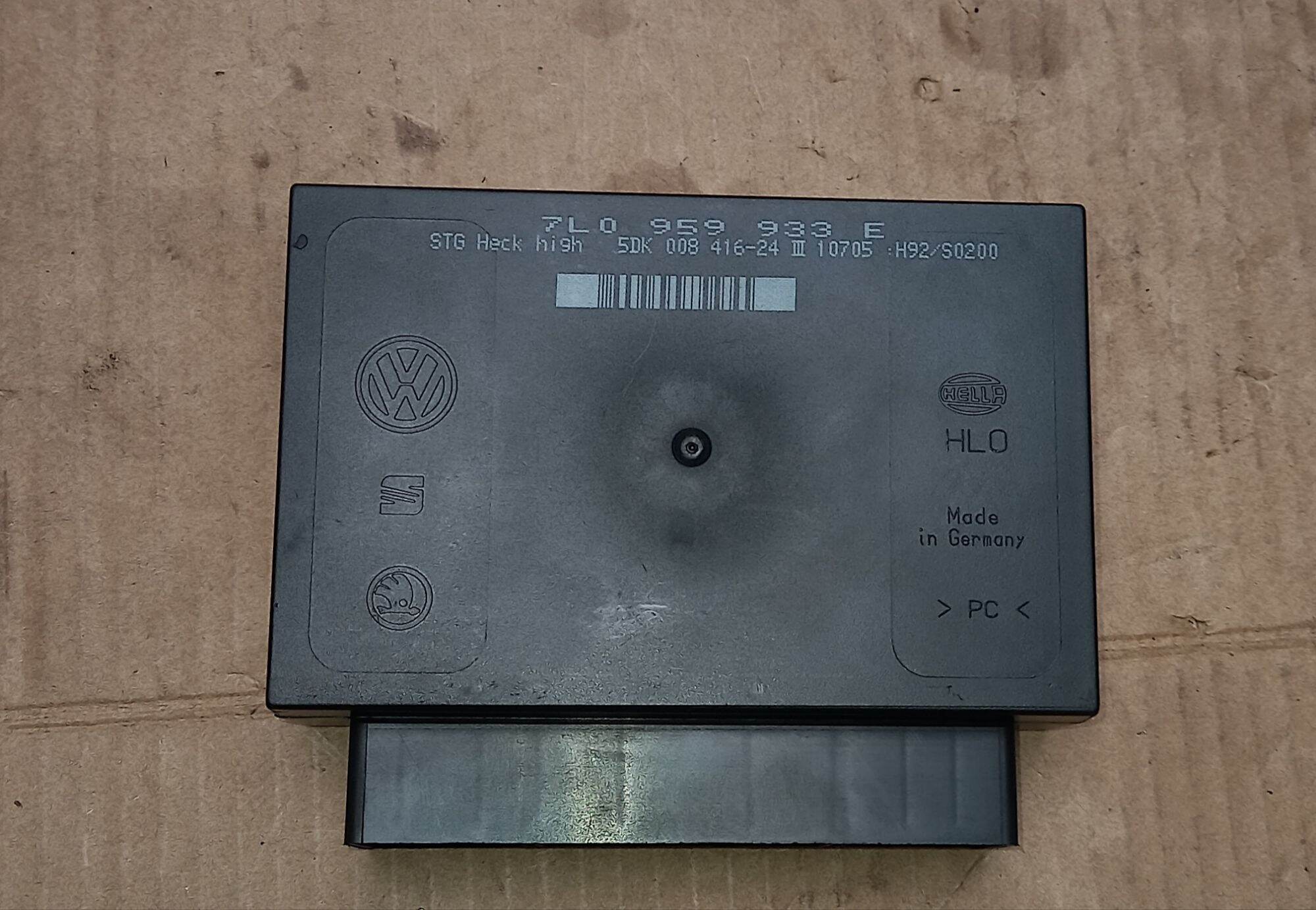 Hộp điều khiển điện tử Volkswagen Touareg Porsche Cayenne .7L0959933E .....2004....2010