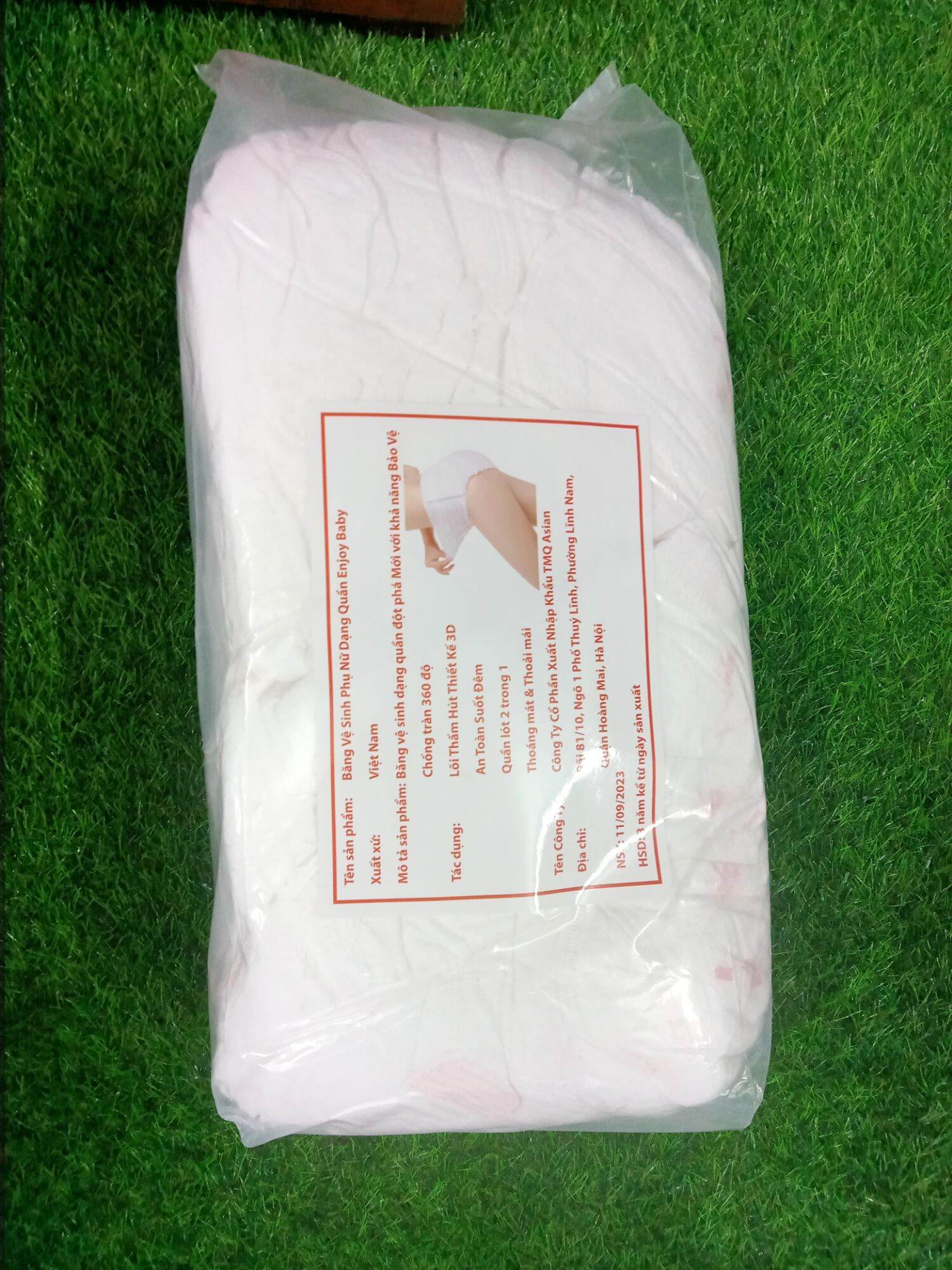 COM BO 100 MIẾNG  BĂNG VỆ SINH QUẦN  ENJOY.