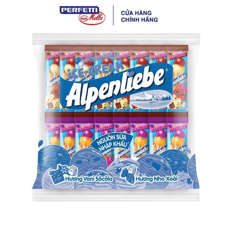 Kẹo Mút Alpenliebe Ice-Cream Mới