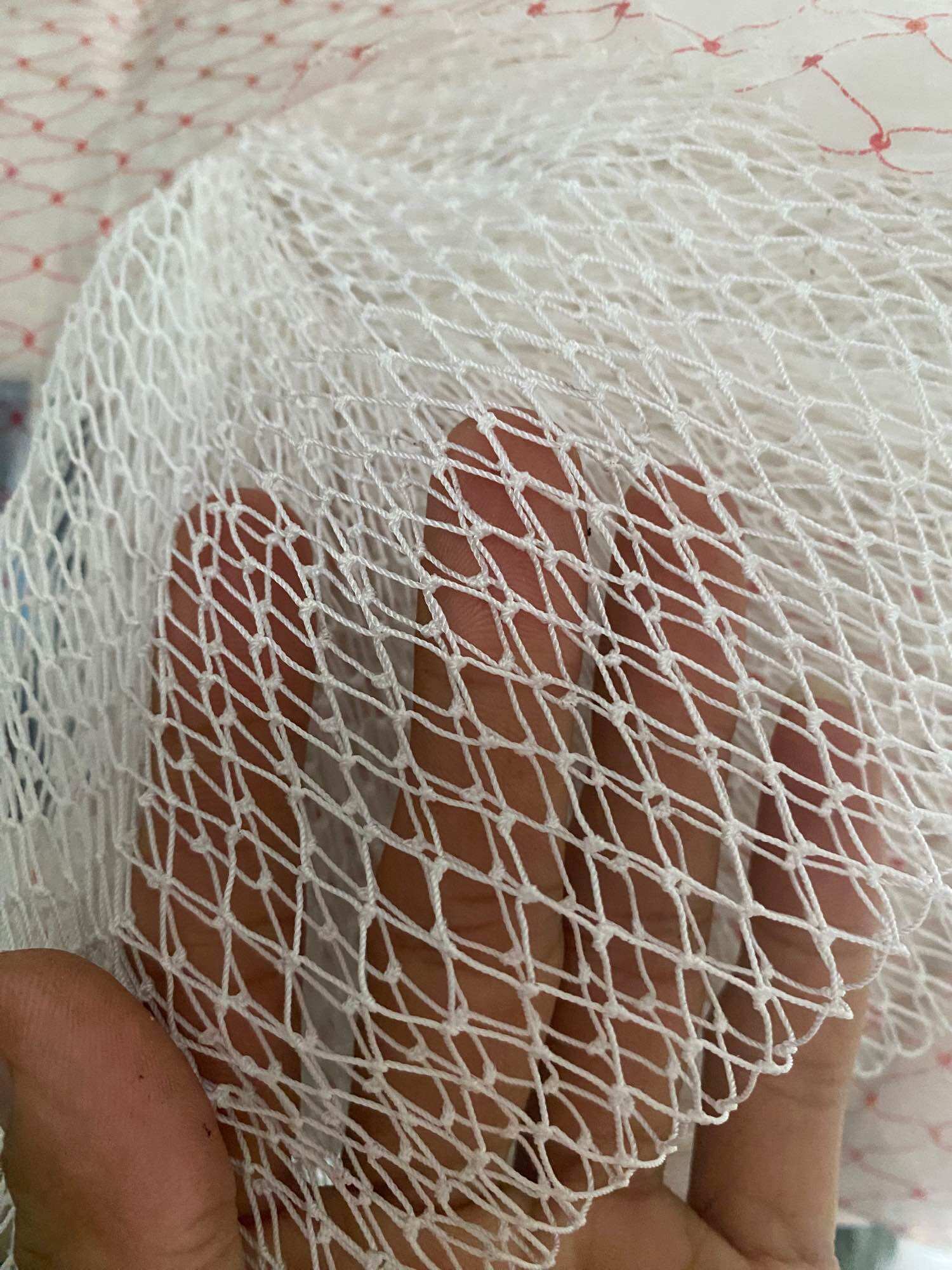 Lưới dù nhật, lưới chỉ nilon dùng làm chài, bẫy rắn, làm lưới vét, làm vó
