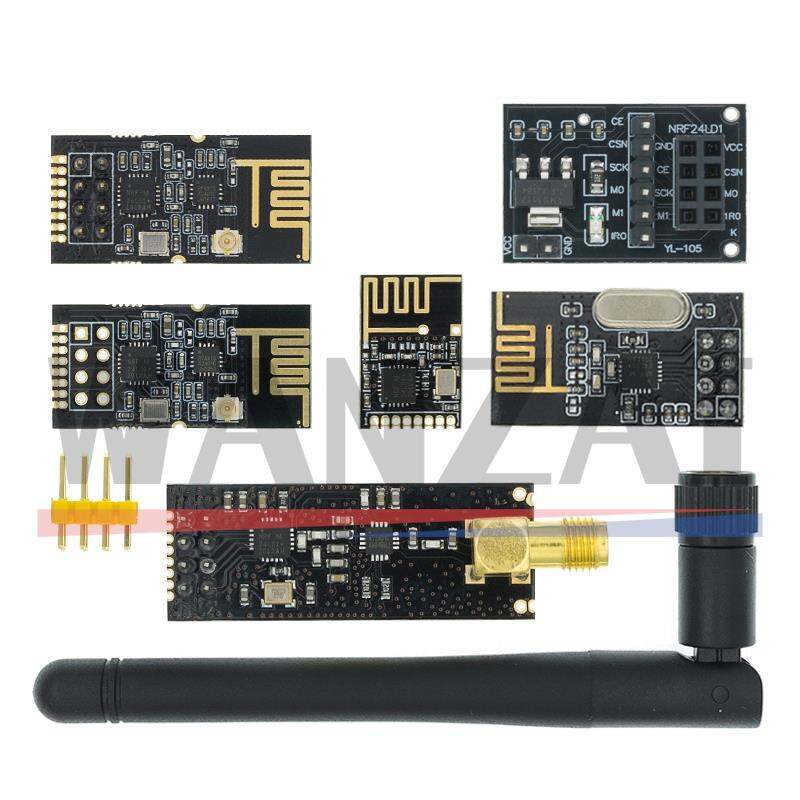 Nrf24l01+ Mô-đun truyền dữ liệu không dây Phiên bản nâng cấp 2.4ghz với Pa+lna 1000 mét Gt24 cho Arduino Có thể tùy chỉnh