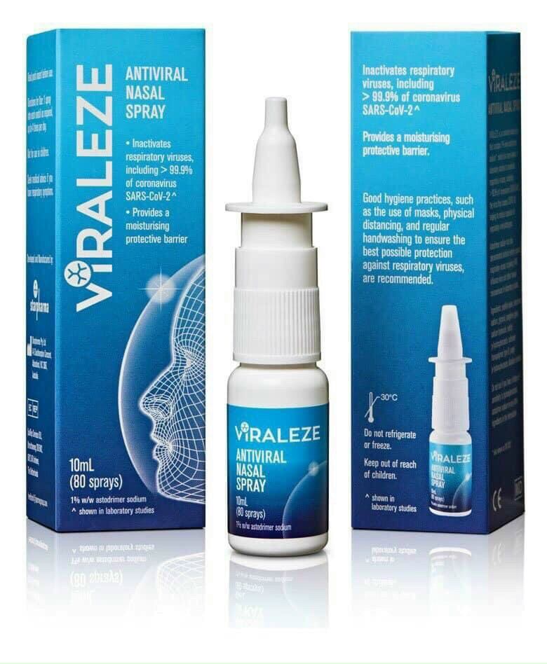 Xịt Mũi Viraleze 1 Hộp 1 Chai 10ml
