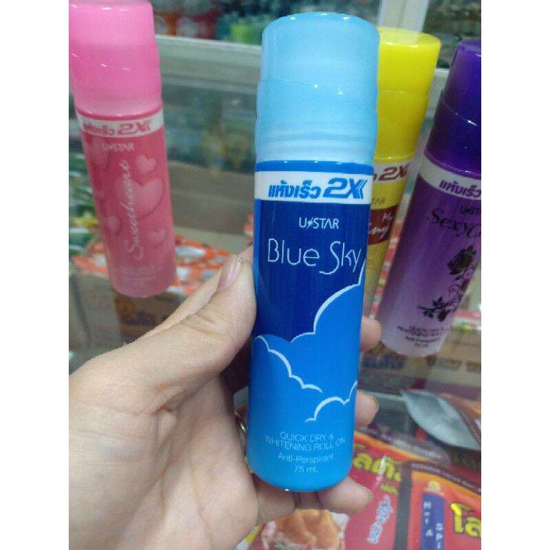 Lăn Khử Mùi 2X Thái Lan 75ml Hàng Chuẩn