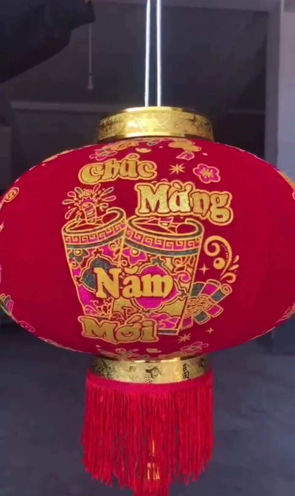 Đèn Lồng Treo Tết Lễ Hội Size 60cm 80cm 100cm