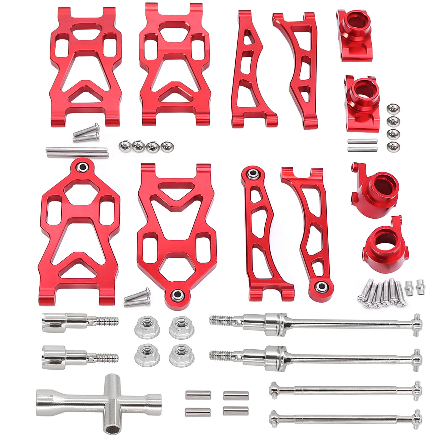 Kim Loại Treo Tay Ổ Trục Phía Sau Các Đầu Mối Lái Cốc Bộ Nâng Cấp Cho SCY 16101 16102 Pro 16103 JJRC