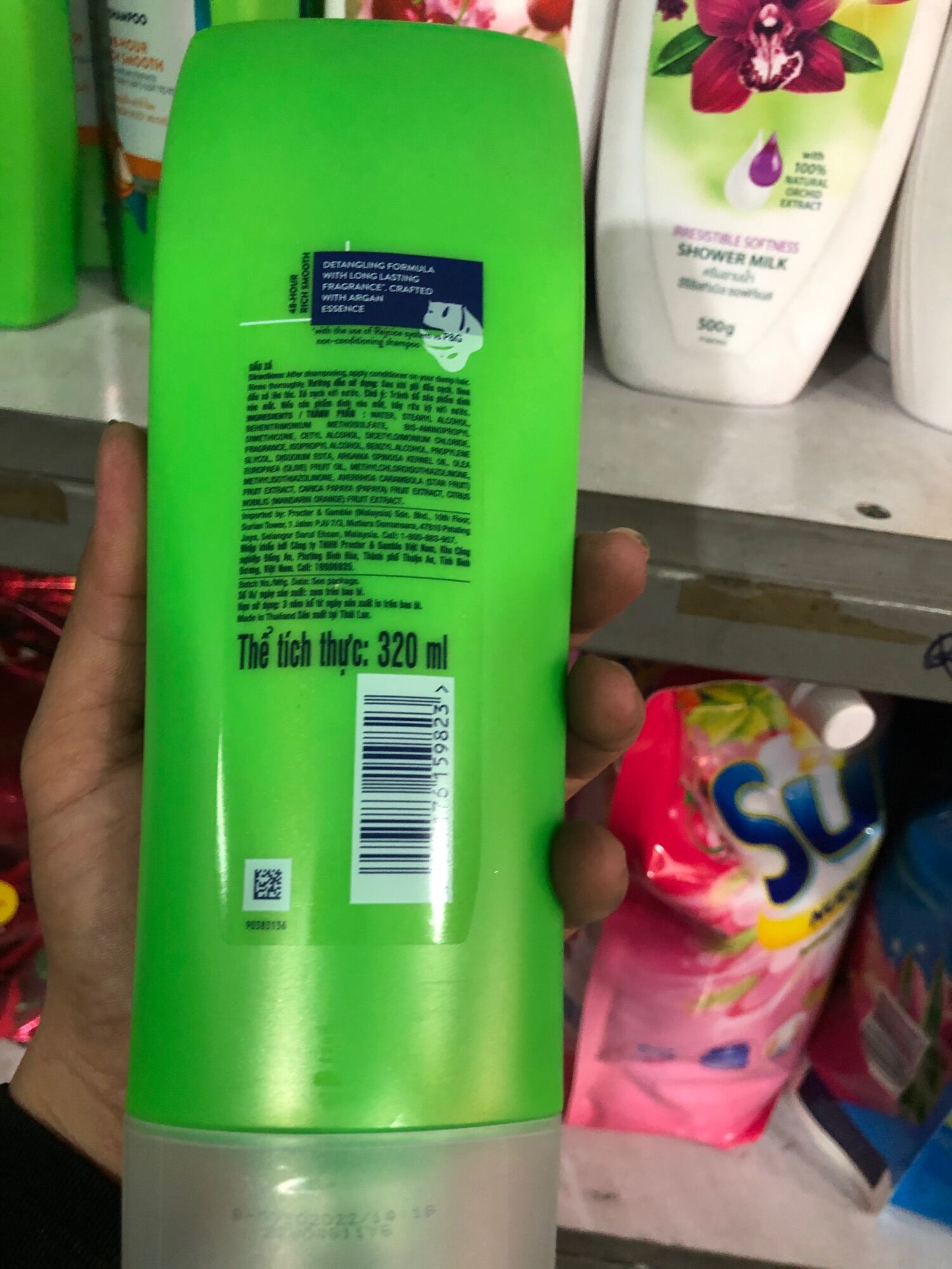Dầu xã Rejoice suôn mượt mới chai 320ml