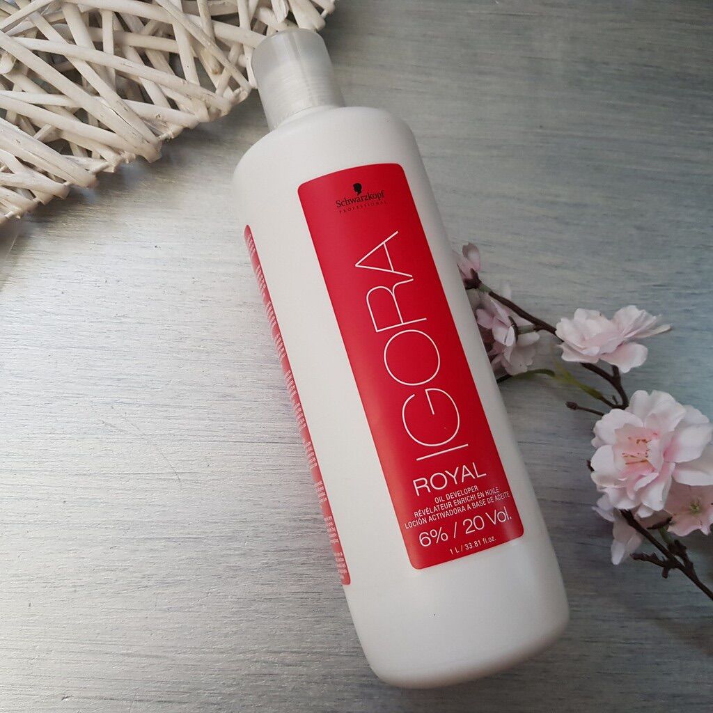 Oxy Trợ Nhuộm Schwarzkopf Igora 3%,6%,9%,12% 1000ML