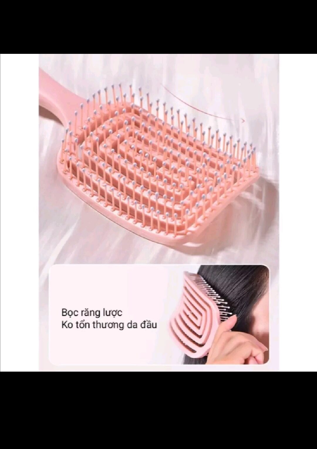 Lượt Chải gỡ tóc rối massage đầu