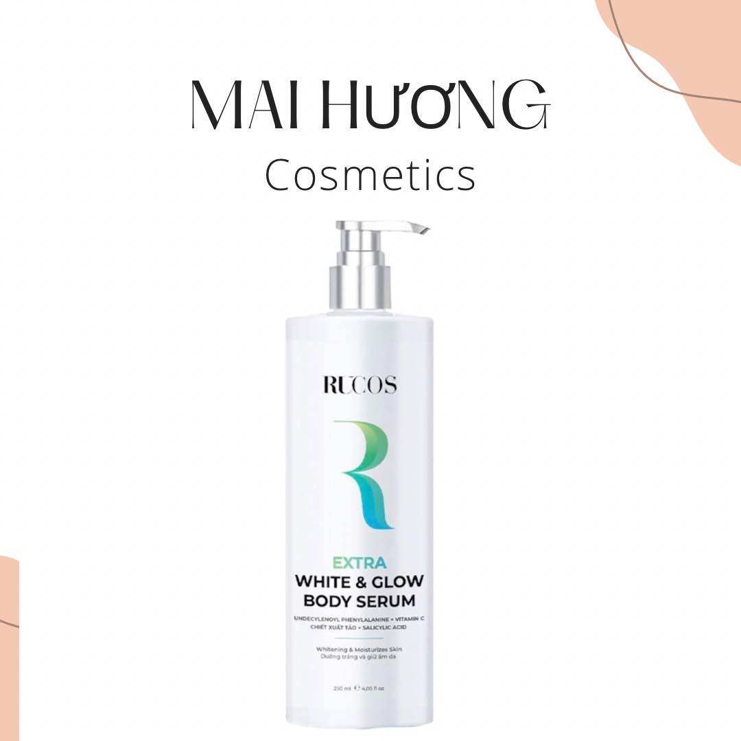 Extra White & Glow Body Serum Rucos