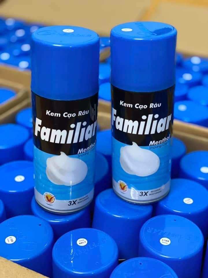 Bọt cạo râu familiar giá  cty