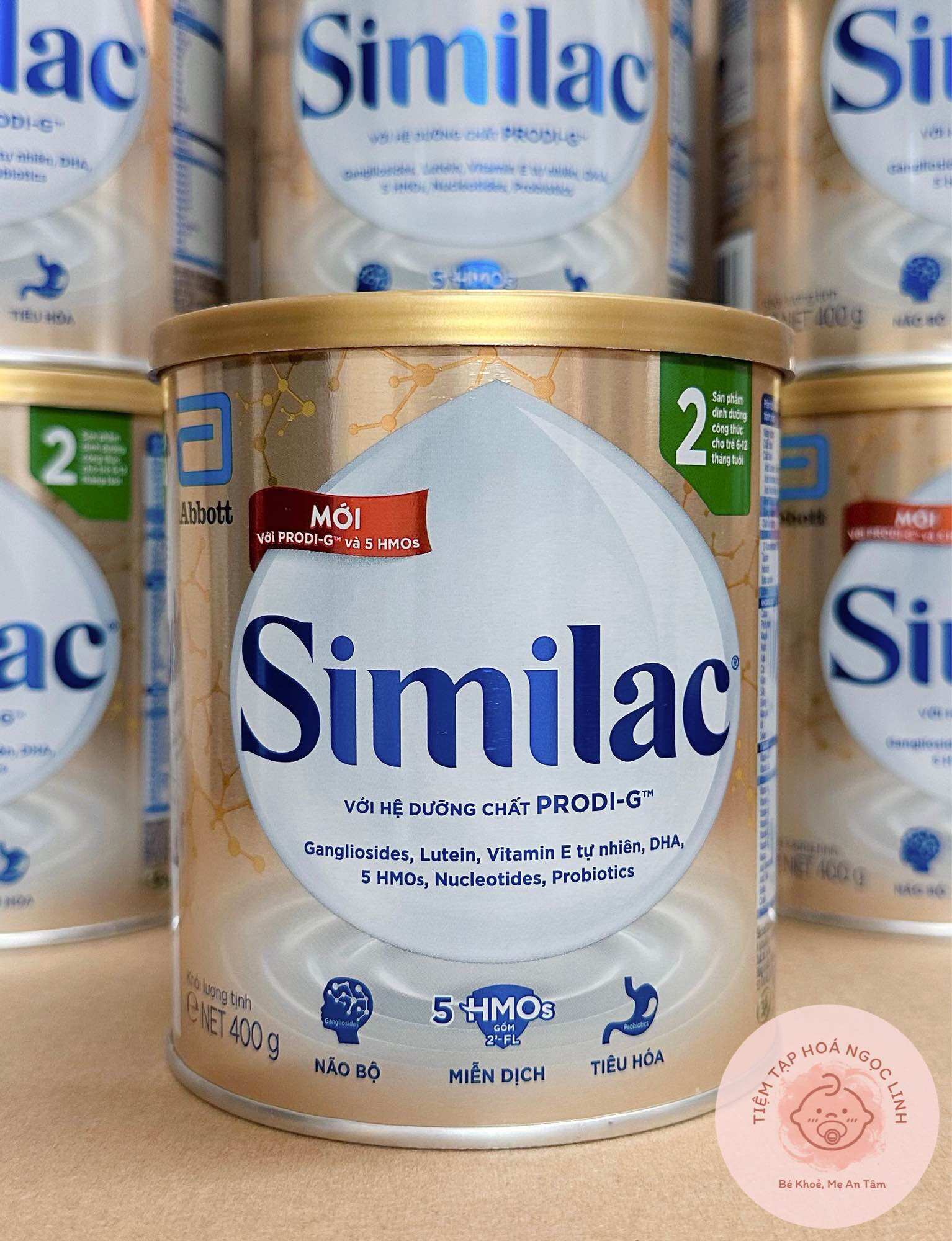 Sữa bột SIMILAC IQ HMO 2 (6-12 tháng tuổi) 400g