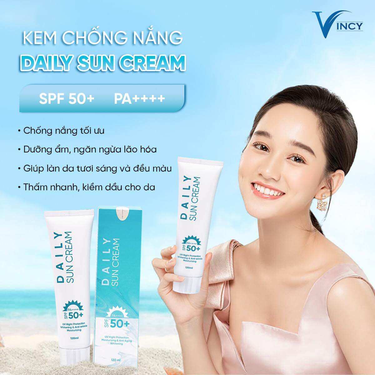 Kem Chống Nắng Daily Sun Cream 120ml
