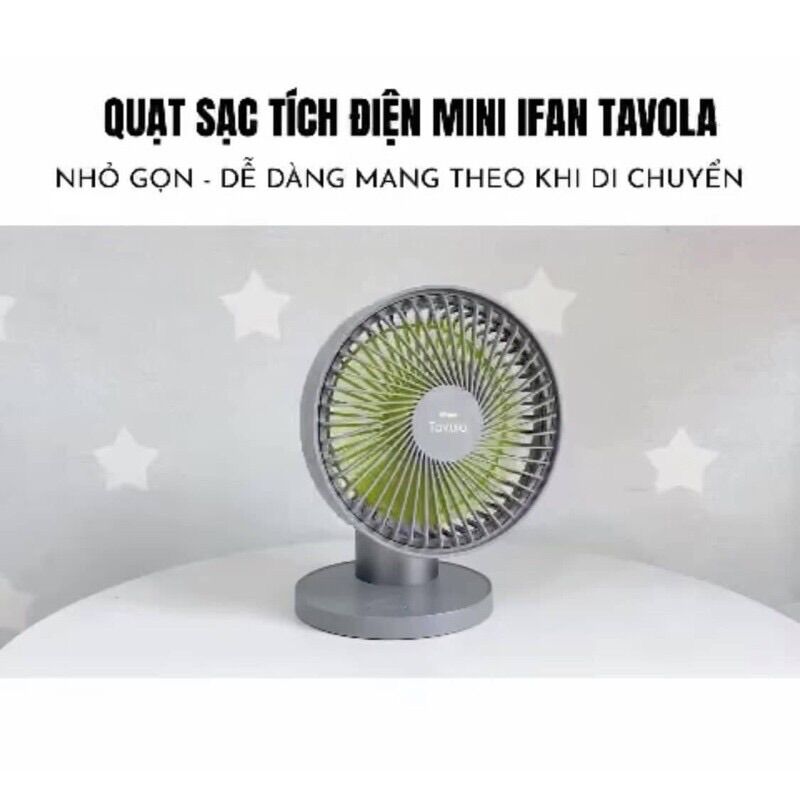 Hàng Nhật Quạt Tích Điện Mini
