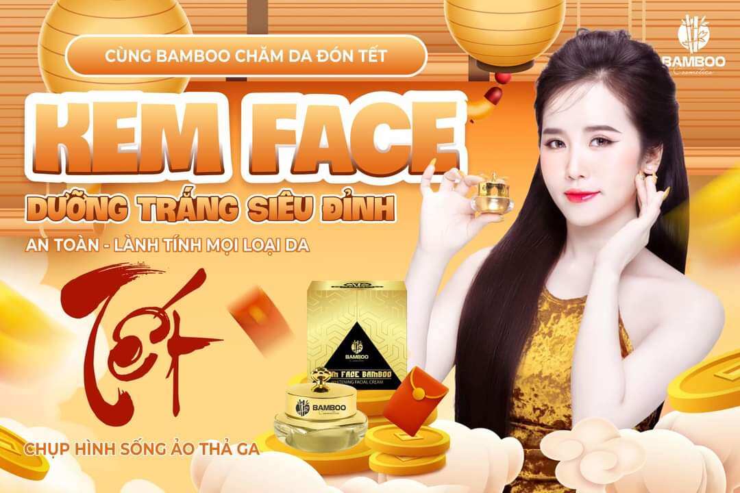 📣 MẪU MỚI 🥇KEM DƯỠNG TRẮNG DA BAMBOO