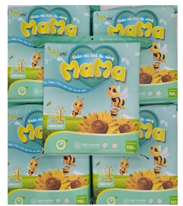 Khăn vải khô đa năng mama 900 gram