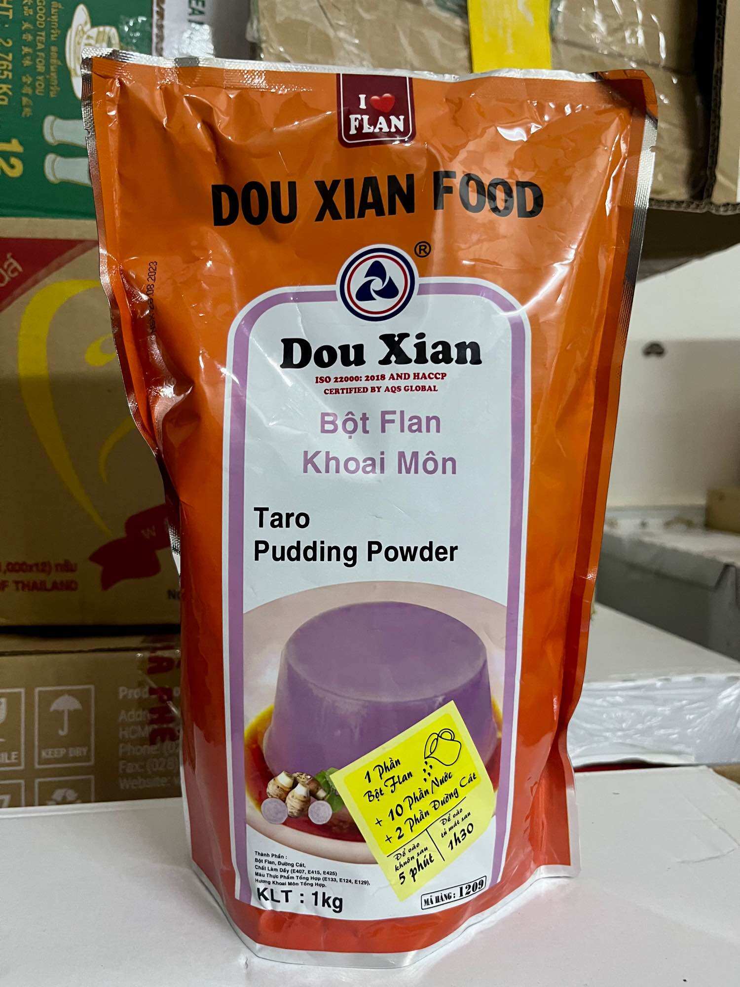 Pudding Khoai Môn gói 1KG