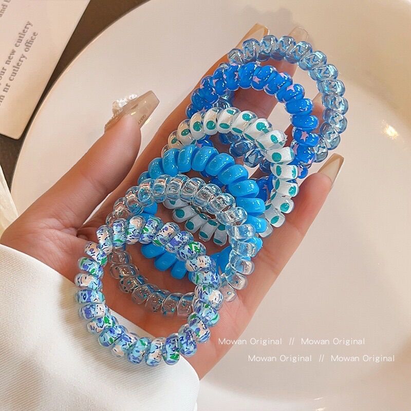 Set buộc tóc lò xo nhiều màu