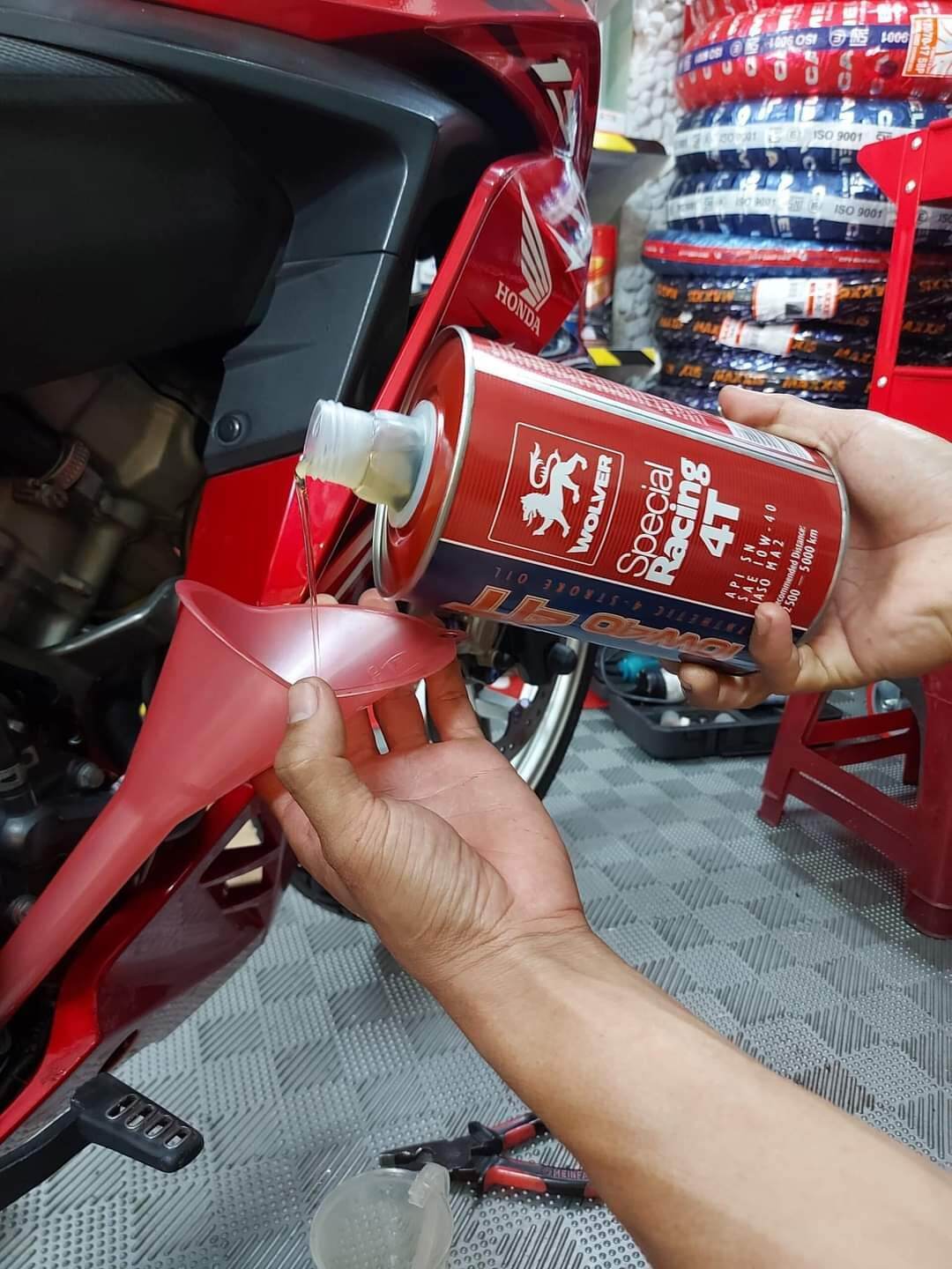 [MẪU MỚI] Nhớt Wolver cao cấp tổng hợp Special Racing SN 10W40 4T  Fully Synthetic nhập khẩu 100% Đức