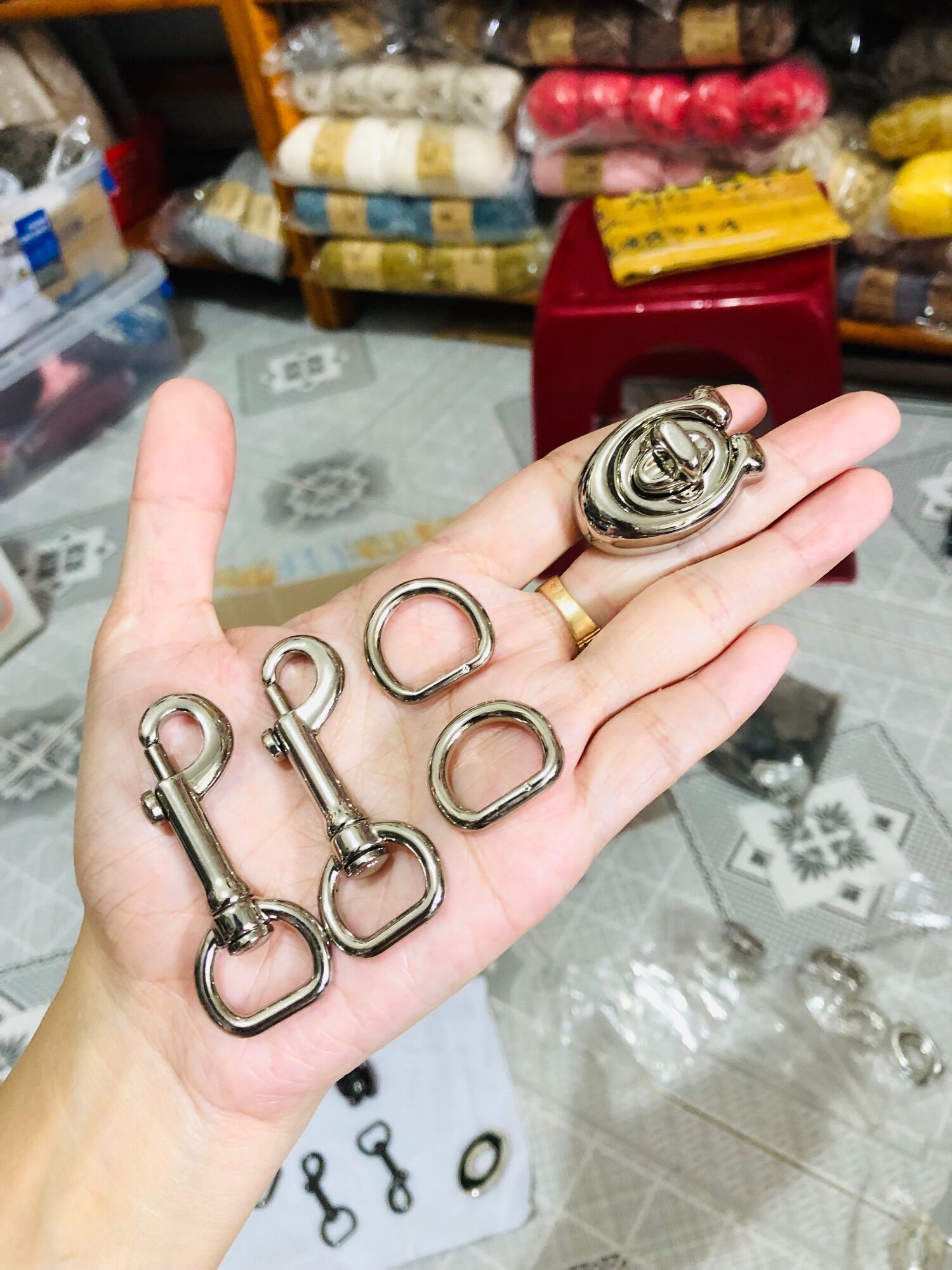 Combo phụ kiện làm túi handmade