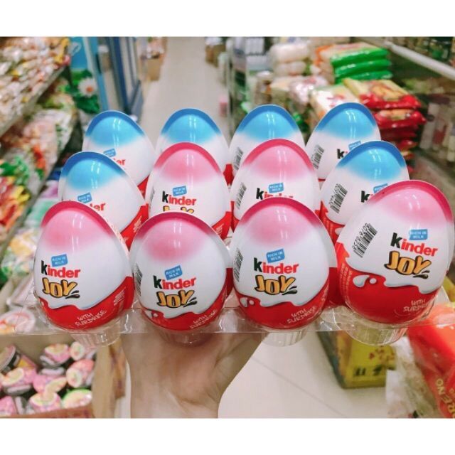 ( Combo 12 quả) TRỨNG SOCOLA KINDER JOY 20g
