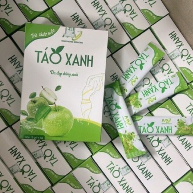 Trà Táo Xanh detox giảm cân hiệu quả