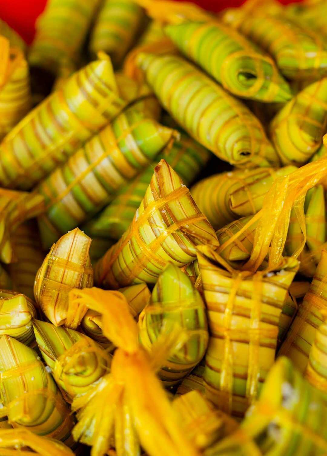 Bánh lá dừa Bến Tre nhân đậu, nhân chuối ( 10 cái)