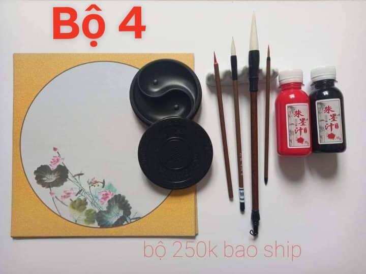 bộ combo viết thư pháp, thư họa