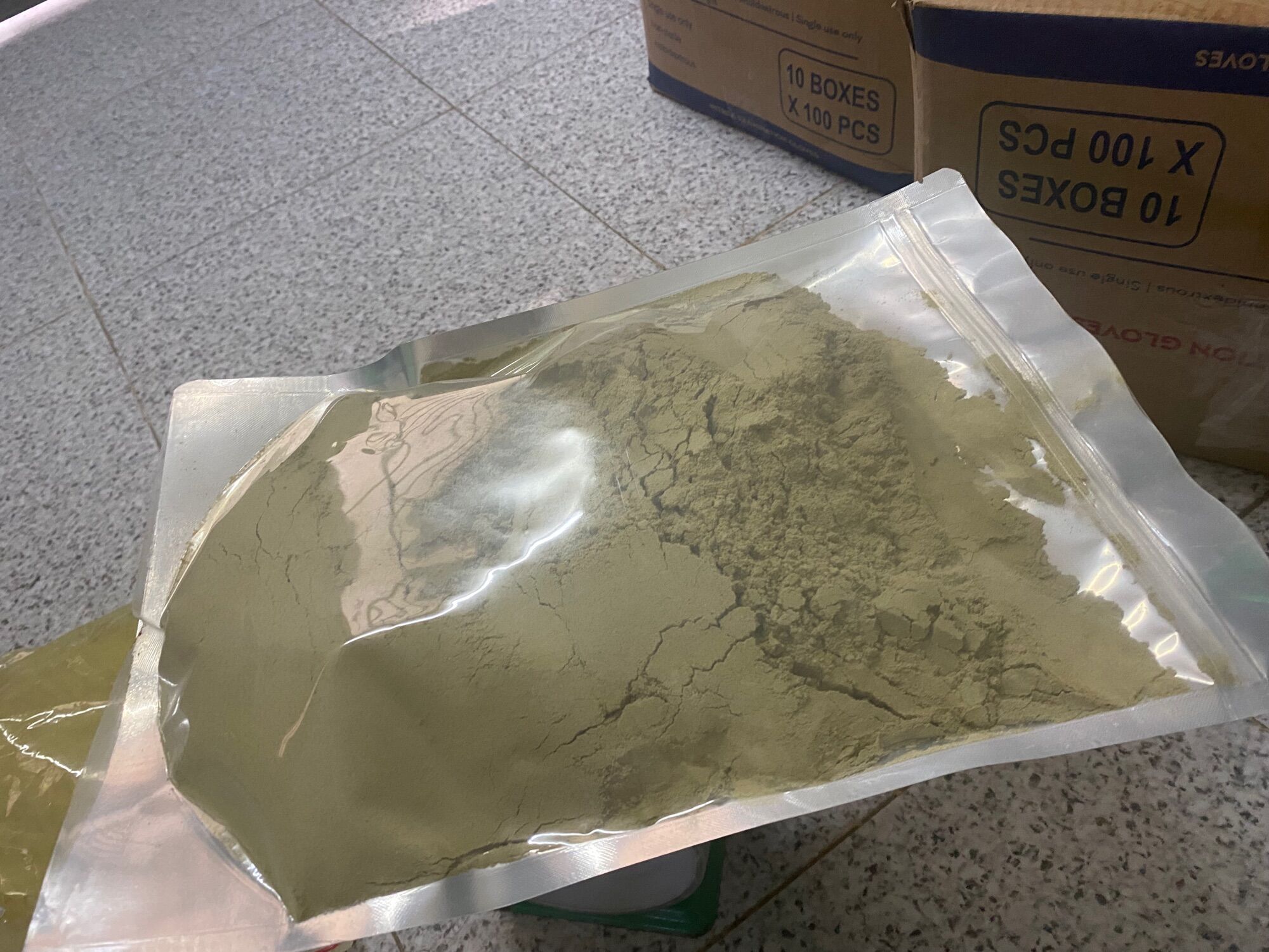 1kg bột tắm lá bà đẻ siêu tắm trắng da 90k/kg