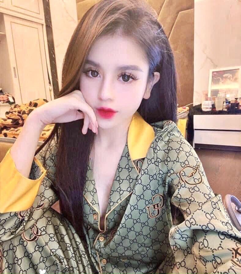 (Bigsize) Đồ Bộ Lụa Tiểu Thư Cao Cấp - Chất vải rũ mượt, cực mát