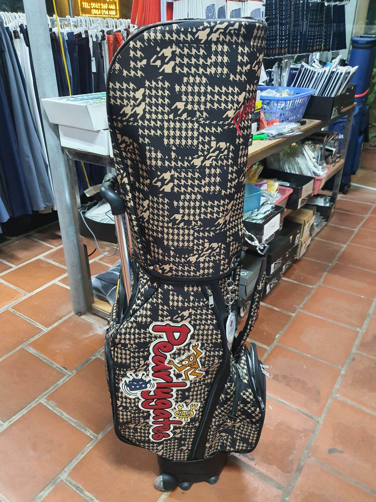 Pearly golf bag골프백