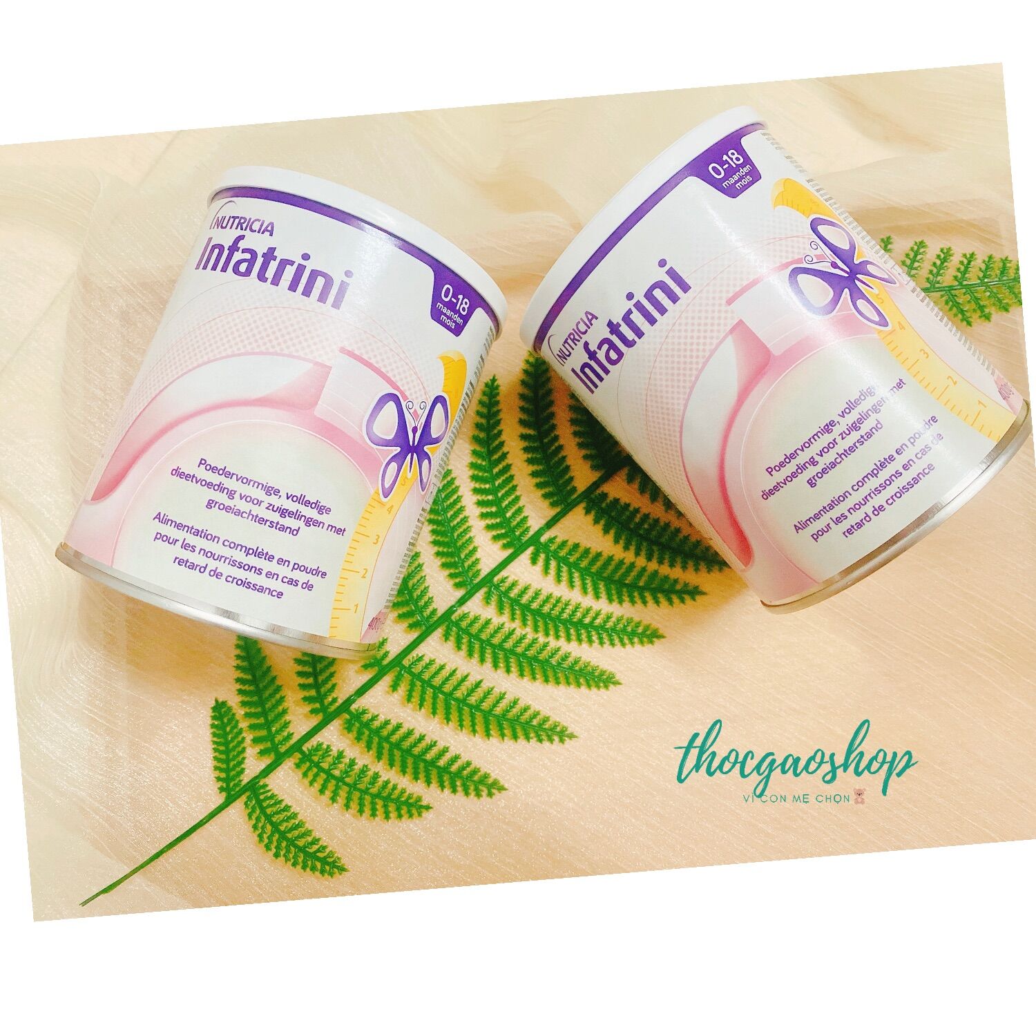 Sữa bột Infatrini 400gr cao năng lượng cho bé 0-18m Đức