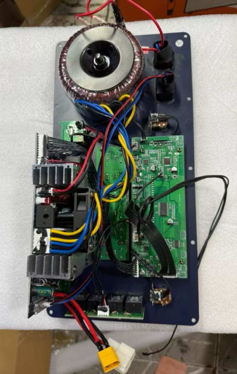 Mạch loa kéo t550s công suất 400w echo reverb (19x38)