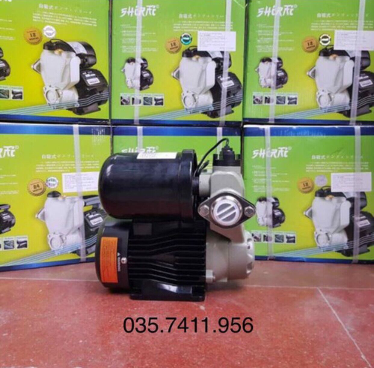 Máy bơm tăng áp điện tử  shirai JLM 400A