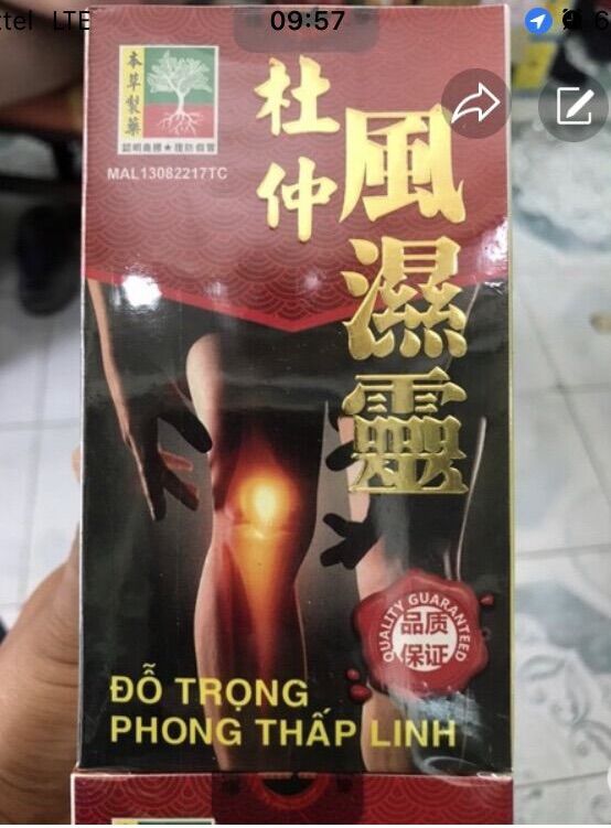 Đỗ trọng phong thấp linh
