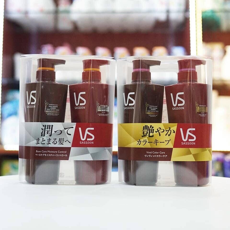Bộ dầu gội xả vs vidal sassoon 500ml - nhật bản