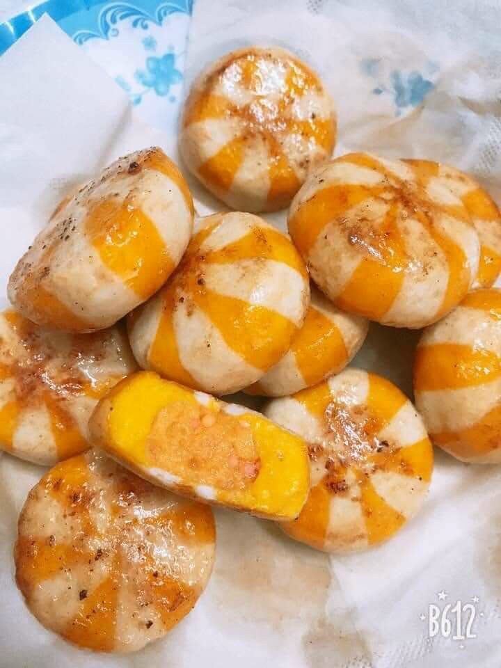 Bánh bảo thả lẩu trứng cá hồi 500g (giao tphcm)