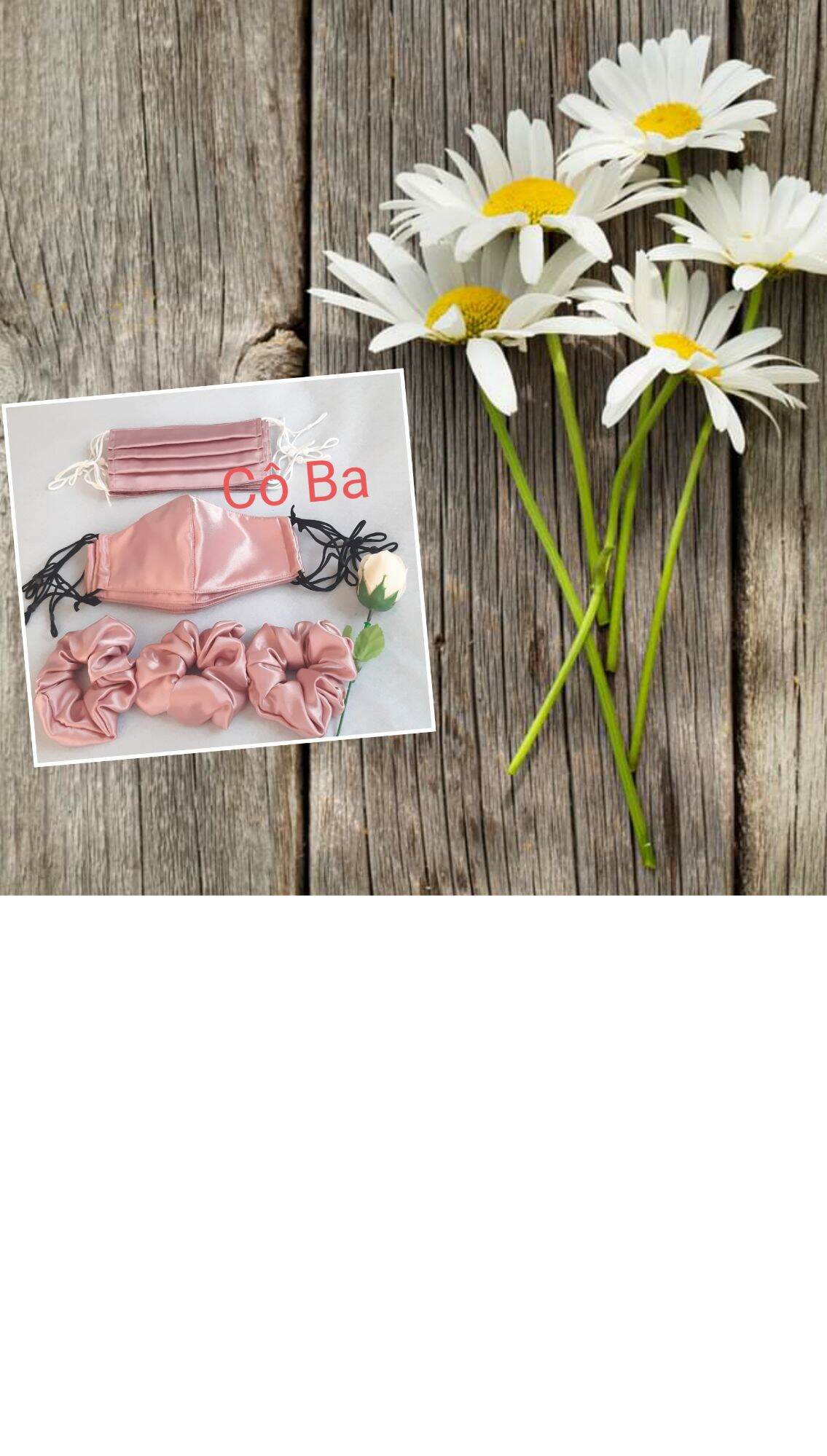 khẩu trang vải phi lụa